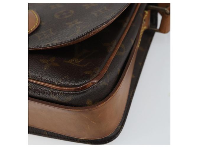 LOUIS VUITTON Borsa a Spalla Monogram Cartouchiere MM M51253 LV Auth BA8848 Monogramma - vista 14