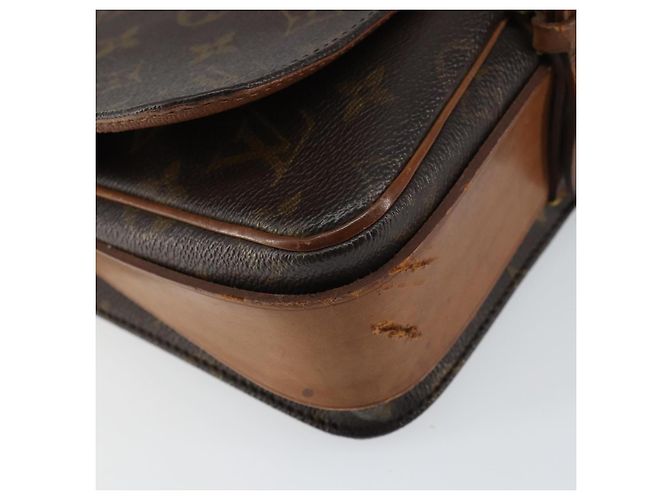 LOUIS VUITTON Borsa a Spalla Monogram Cartouchiere MM M51253 LV Auth BA8848 Monogramma - vista 15