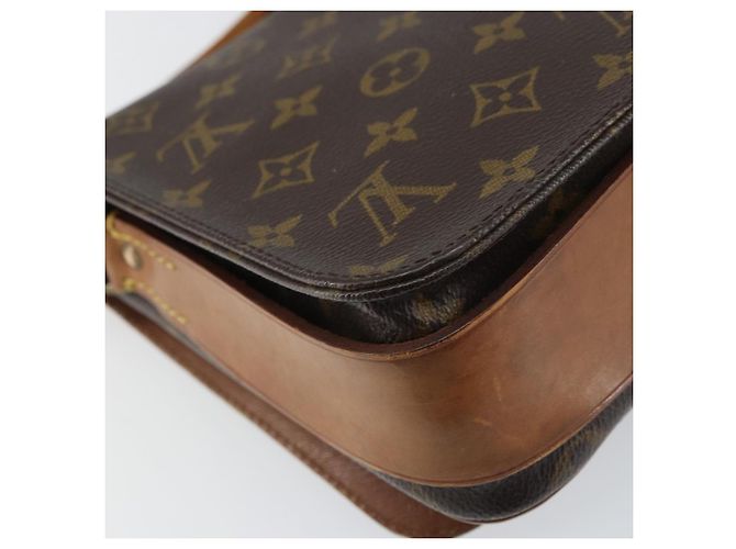 LOUIS VUITTON Borsa a Spalla Monogram Cartouchiere MM M51253 LV Auth BA8848 Monogramma - vista 17