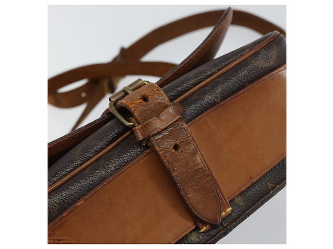 LOUIS VUITTON Borsa a Spalla Monogram Cartouchiere MM M51253 LV Auth BA8848 Monogramma - vista 18
