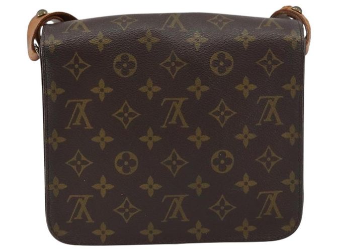 LOUIS VUITTON Borsa a Spalla Monogram Cartouchiere MM M51253 LV Auth BA8848 Monogramma - vista 2