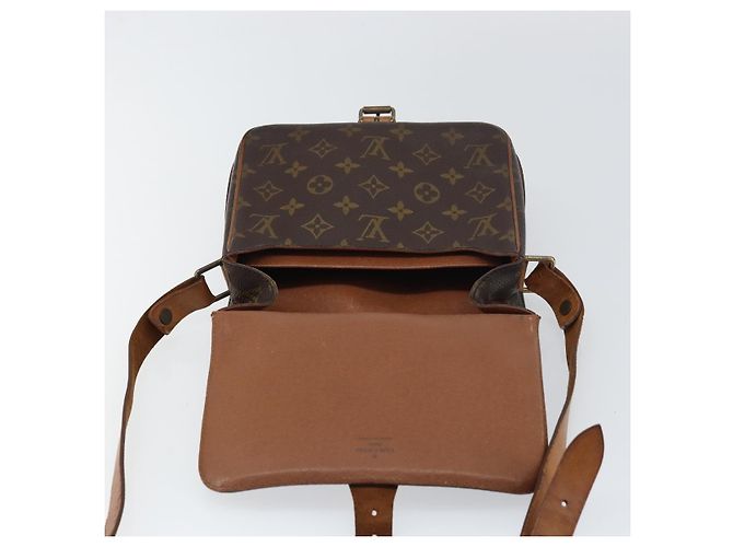 LOUIS VUITTON Borsa a Spalla Monogram Cartouchiere MM M51253 LV Auth BA8848 Monogramma - vista 20