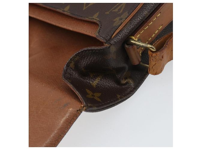 LOUIS VUITTON Borsa a Spalla Monogram Cartouchiere MM M51253 LV Auth BA8848 Monogramma - vista 21