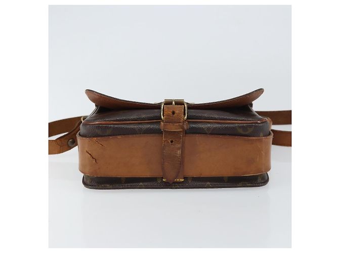 LOUIS VUITTON Borsa a Spalla Monogram Cartouchiere MM M51253 LV Auth BA8848 Monogramma - vista 5