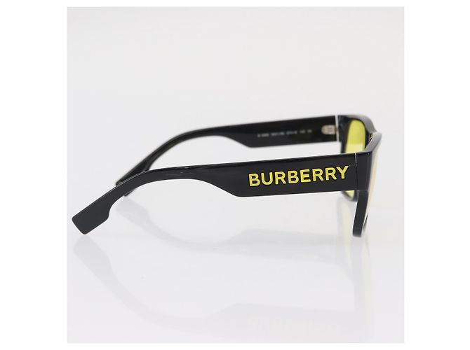 Gafas de sol BURBERRY de plástico negras Auth BA8963 Negro - vista 6