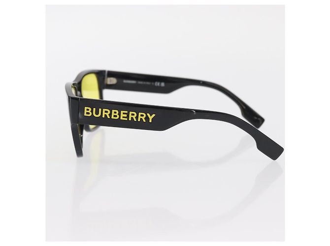 Gafas de sol BURBERRY de plástico negras Auth BA8963 Negro - vista 7
