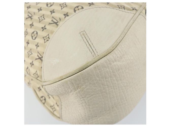 LOUIS VUITTON Borsa Croisette Marina GM Mini Lin Monogram Blu M95492 Auth 156543 - vista 16