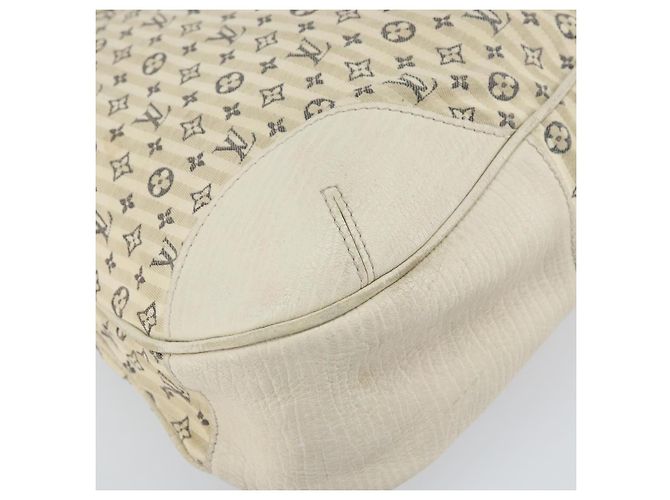 LOUIS VUITTON Borsa Croisette Marina GM Mini Lin Monogram Blu M95492 Auth 156543 - vista 18