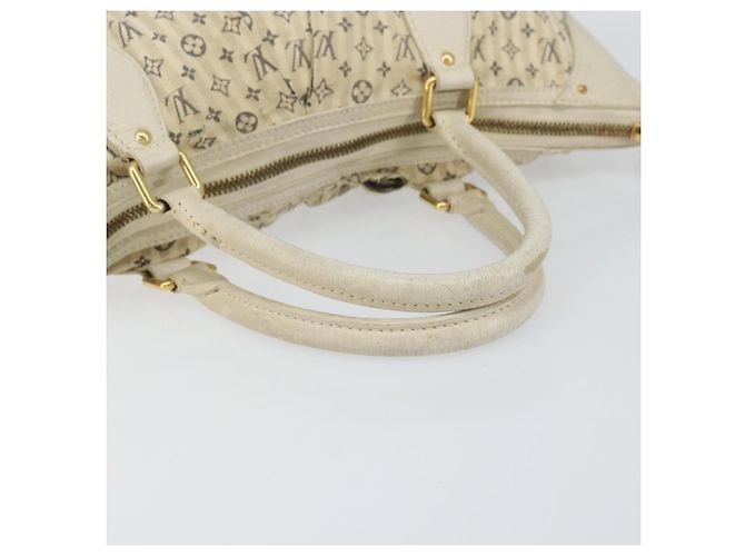 LOUIS VUITTON Borsa Croisette Marina GM Mini Lin Monogram Blu M95492 Auth 156543 - vista 7