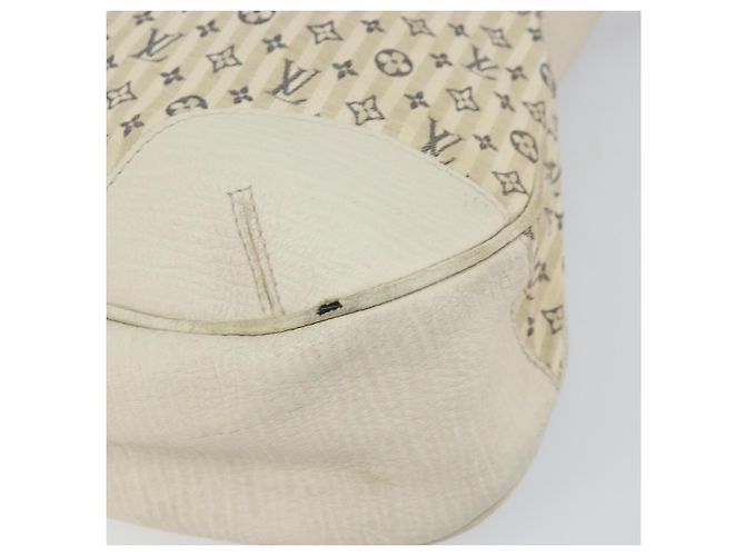 LOUIS VUITTON Borsa Croisette Marina GM Mini Lin Monogram Blu M95492 Auth 156543 - vista 9