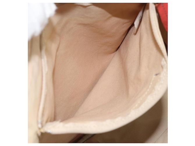 Borsa a mano BURBERRY Blue Label in tela e pelle beige arancione Auth mr1650 - vista 21