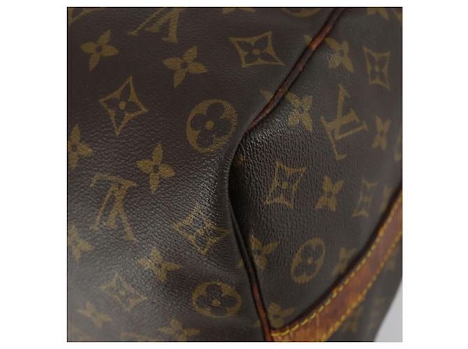 LOUIS VUITTON Monogram Keepall Bandouliere 50 Bolsa Boston M41416 LV Auth 155506 Monograma - vista 16