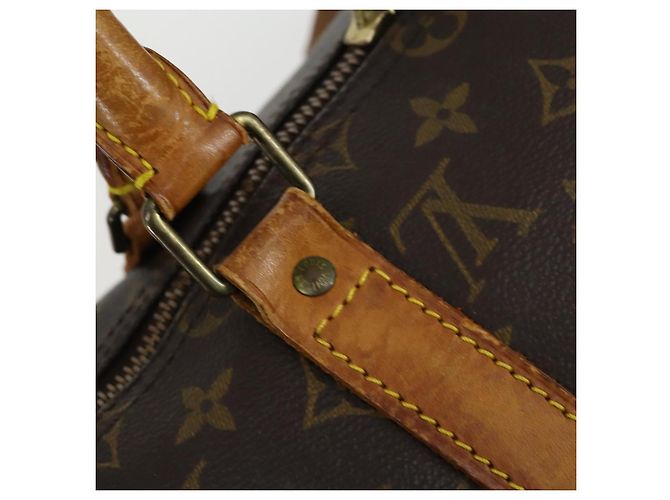 LOUIS VUITTON Monogram Keepall Bandouliere 50 Bolsa Boston M41416 LV Auth 155506 Monograma - vista 18