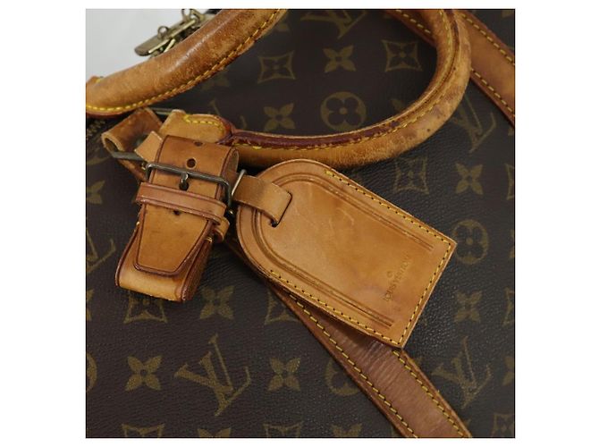 LOUIS VUITTON Monogram Keepall Bandouliere 50 Bolsa Boston M41416 LV Auth 155506 Monograma - vista 19