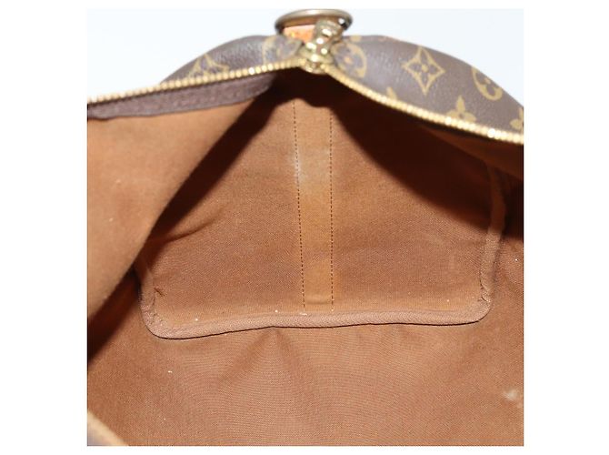 LOUIS VUITTON Monogram Keepall Bandouliere 50 Bolsa Boston M41416 LV Auth 155506 Monograma - vista 21