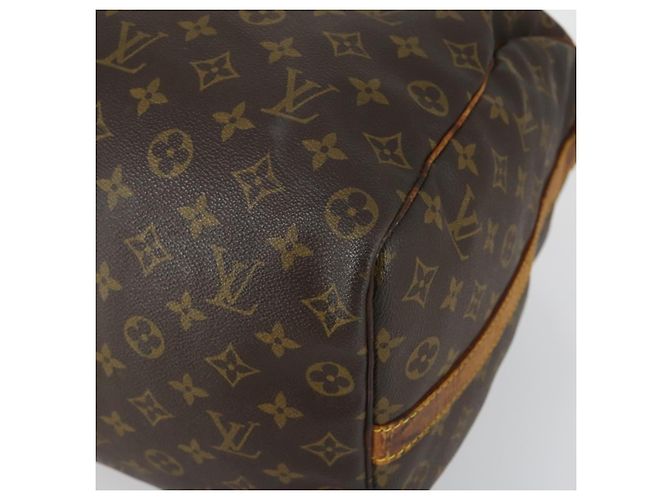 LOUIS VUITTON Monogram Keepall Bandouliere 50 Bolsa Boston M41416 LV Auth 155506 Monograma - vista 8