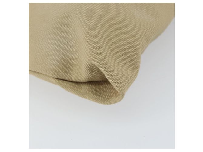 Borsa a mano PRADA in tela argento beige Auth BA8778 - vista 13