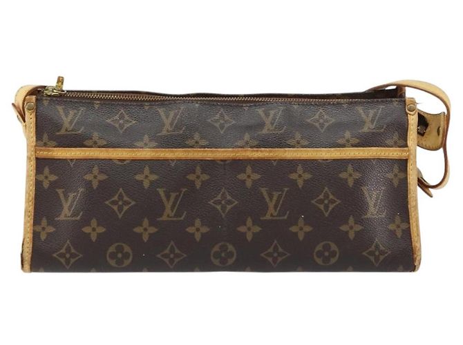 LOUIS VUITTON Borsa a Spalla Lunga Monogram Popincourt M40008 LV Auth 159667 Monogramma - vista 13