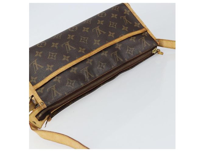 LOUIS VUITTON Borsa a Spalla Lunga Monogram Popincourt M40008 LV Auth 159667 Monogramma - vista 6