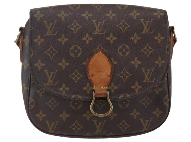 LOUIS VUITTON Bolsa de Ombro Monogram Saint Cloud GM M51242 LV Auth 150831 Monograma - vista 13
