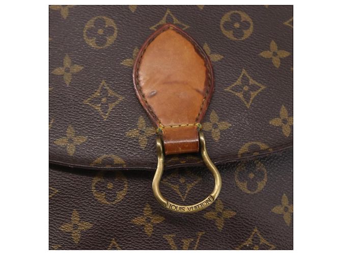 LOUIS VUITTON Bolsa de Ombro Monogram Saint Cloud GM M51242 LV Auth 150831 Monograma - vista 18
