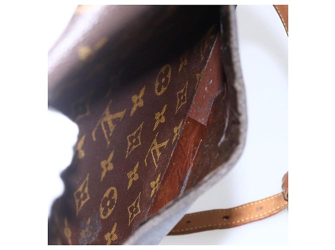 LOUIS VUITTON Bolsa de Ombro Monogram Saint Cloud GM M51242 LV Auth 150831 Monograma - vista 25