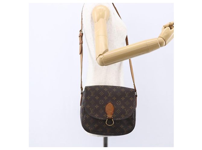 LOUIS VUITTON Bolsa de Ombro Monogram Saint Cloud GM M51242 LV Auth 150831 Monograma - vista 26