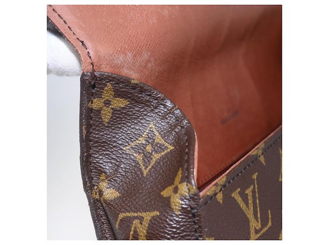 LOUIS VUITTON Bolsa de Ombro Monogram Saint Cloud GM M51242 LV Auth 150831 Monograma - vista 9