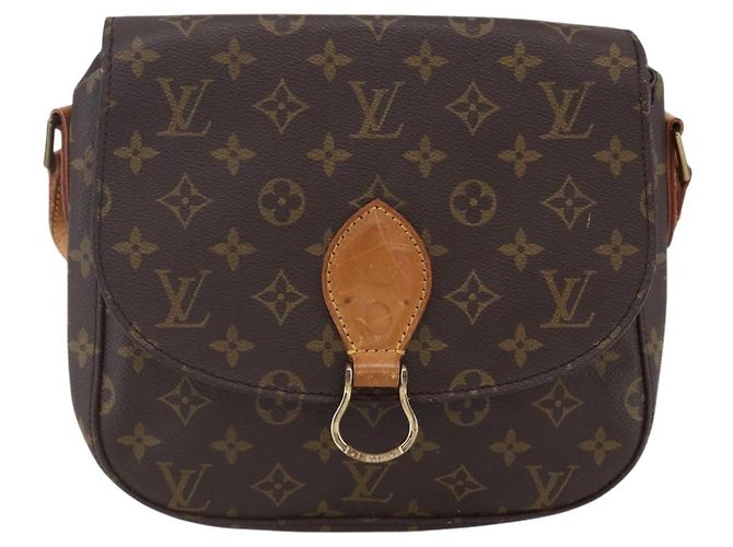 LOUIS VUITTON Monogram Saint Cloud GM Schultertasche M51242 LV Auth 150858 Monogramm - Ansicht 13