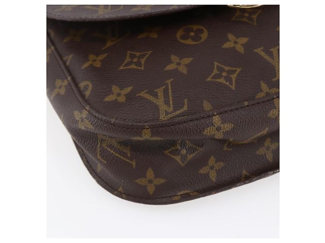 LOUIS VUITTON Monogram Saint Cloud GM Schultertasche M51242 LV Auth 150858 Monogramm - Ansicht 16
