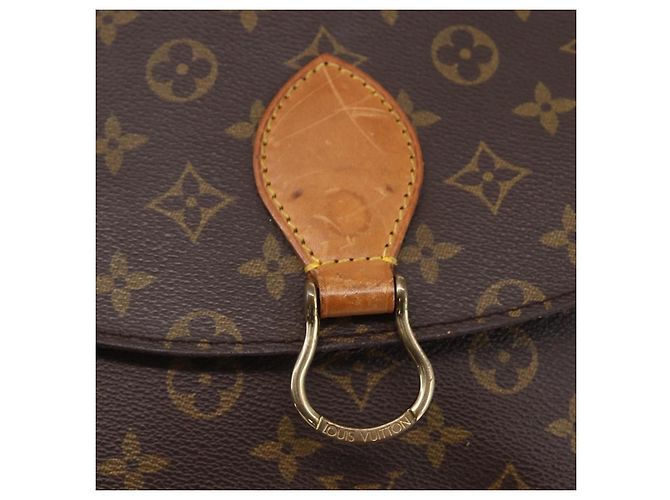 LOUIS VUITTON Monogram Saint Cloud GM Schultertasche M51242 LV Auth 150858 Monogramm - Ansicht 18