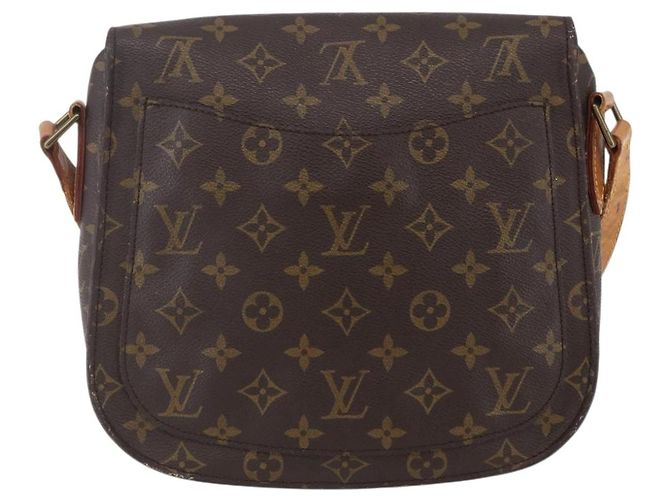 LOUIS VUITTON Monogram Saint Cloud GM Schultertasche M51242 LV Auth 150858 Monogramm - Ansicht 2