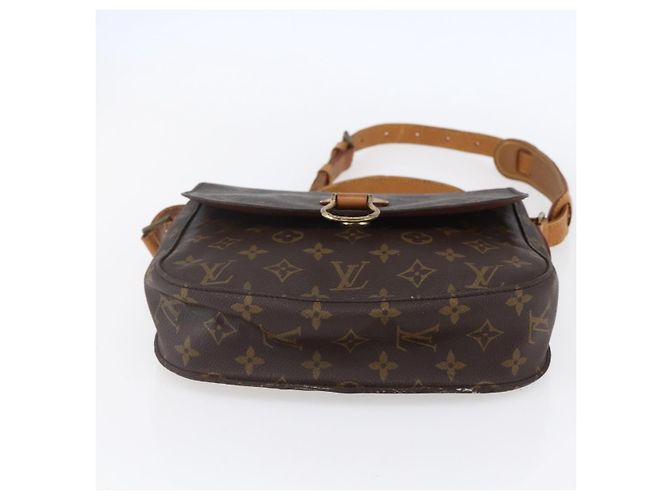 LOUIS VUITTON Monogram Saint Cloud GM Schultertasche M51242 LV Auth 150858 Monogramm - Ansicht 5