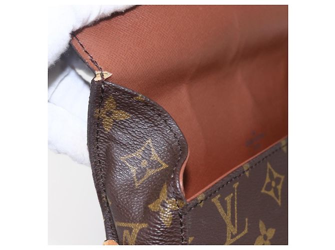 LOUIS VUITTON Monogram Saint Cloud GM Schultertasche M51242 LV Auth 150858 Monogramm - Ansicht 9