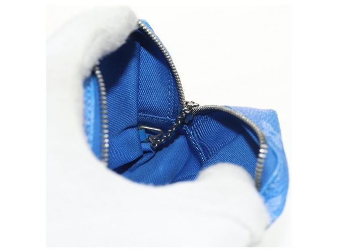 LOUIS VUITTON Pochette Quadrata Bijoux Monogram Clouds Blu MP2792 Auth 145601SM Monogramma - vista 20