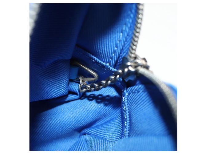 LOUIS VUITTON Pochette Quadrata Bijoux Monogram Clouds Blu MP2792 Auth 145601SM Monogramma - vista 22