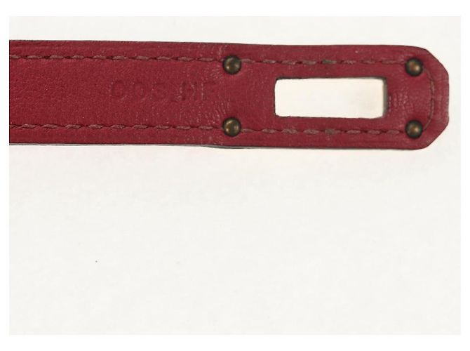 Hermès HERMES Kelly Long Wallet Cuero Rojo Oro Auth 144824SAM Roja Dorado - vista 25