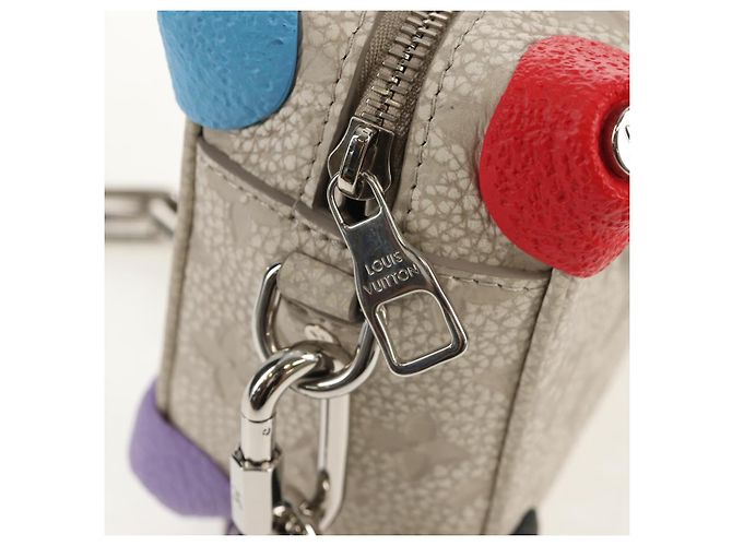 LOUIS VUITTON Borsa Soft Trunk Taurillon Monogram M81606 LV Auth 146364SM Marrone - vista 10