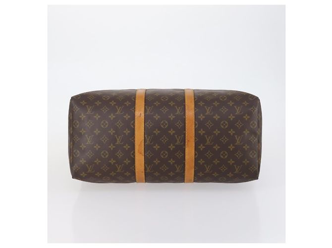 LOUIS VUITTON Bolsa Boston Monogram Keepall 50 M41426 Auth LV 152322 Monograma - vista 5