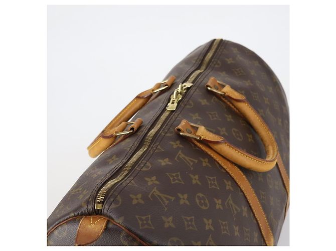 LOUIS VUITTON Bolsa Boston Monogram Keepall 50 M41426 Auth LV 152322 Monograma - vista 6
