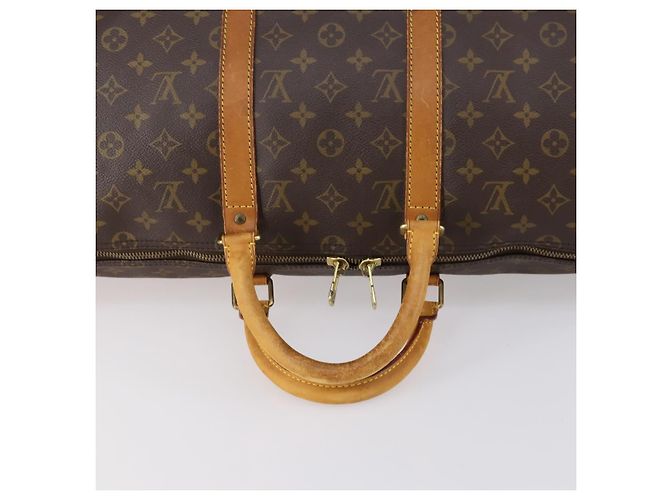 LOUIS VUITTON Bolsa Boston Monogram Keepall 50 M41426 Auth LV 152322 Monograma - vista 7