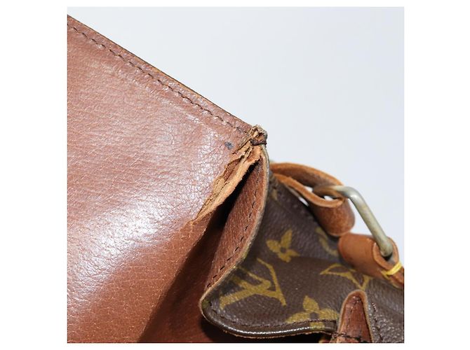 LOUIS VUITTON Bolsa de Ombro Monogram Cartouchiere MM M51253 LV Auth 152857 Monograma - vista 10
