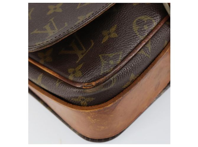 LOUIS VUITTON Bolsa de Ombro Monogram Cartouchiere MM M51253 LV Auth 152857 Monograma - vista 16