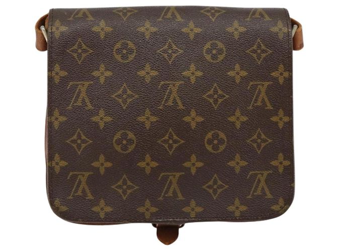 LOUIS VUITTON Bolsa de Ombro Monogram Cartouchiere MM M51253 LV Auth 152857 Monograma - vista 2