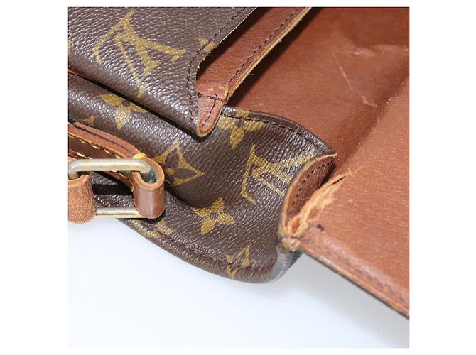 LOUIS VUITTON Bolsa de Ombro Monogram Cartouchiere MM M51253 LV Auth 152857 Monograma - vista 21