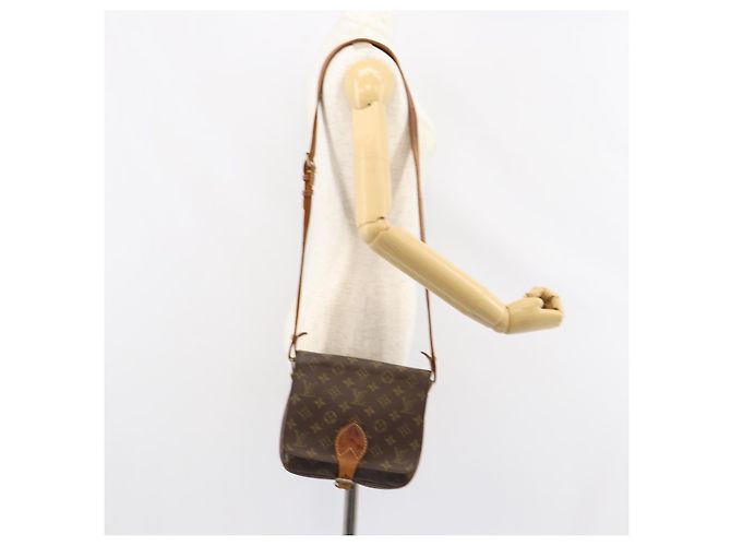 LOUIS VUITTON Bolsa de Ombro Monogram Cartouchiere MM M51253 LV Auth 152857 Monograma - vista 25