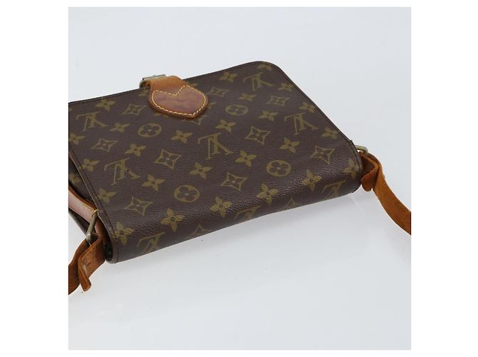 LOUIS VUITTON Bolsa de Ombro Monogram Cartouchiere MM M51253 LV Auth 152857 Monograma - vista 6