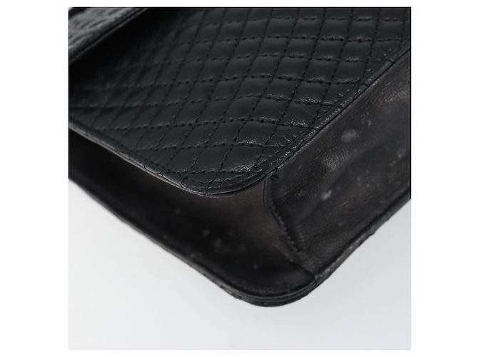 BALLY Borsa a Spalla a Catena Pelle 2in1 Nero Oro Auth 152729 D'oro - vista 13