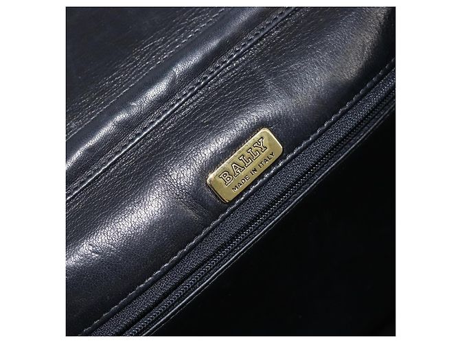 BALLY Borsa a Spalla a Catena Pelle 2in1 Nero Oro Auth 152729 D'oro - vista 18