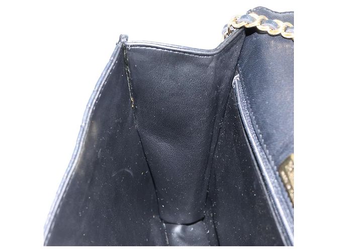 BALLY Borsa a Spalla a Catena Pelle 2in1 Nero Oro Auth 152729 D'oro - vista 21